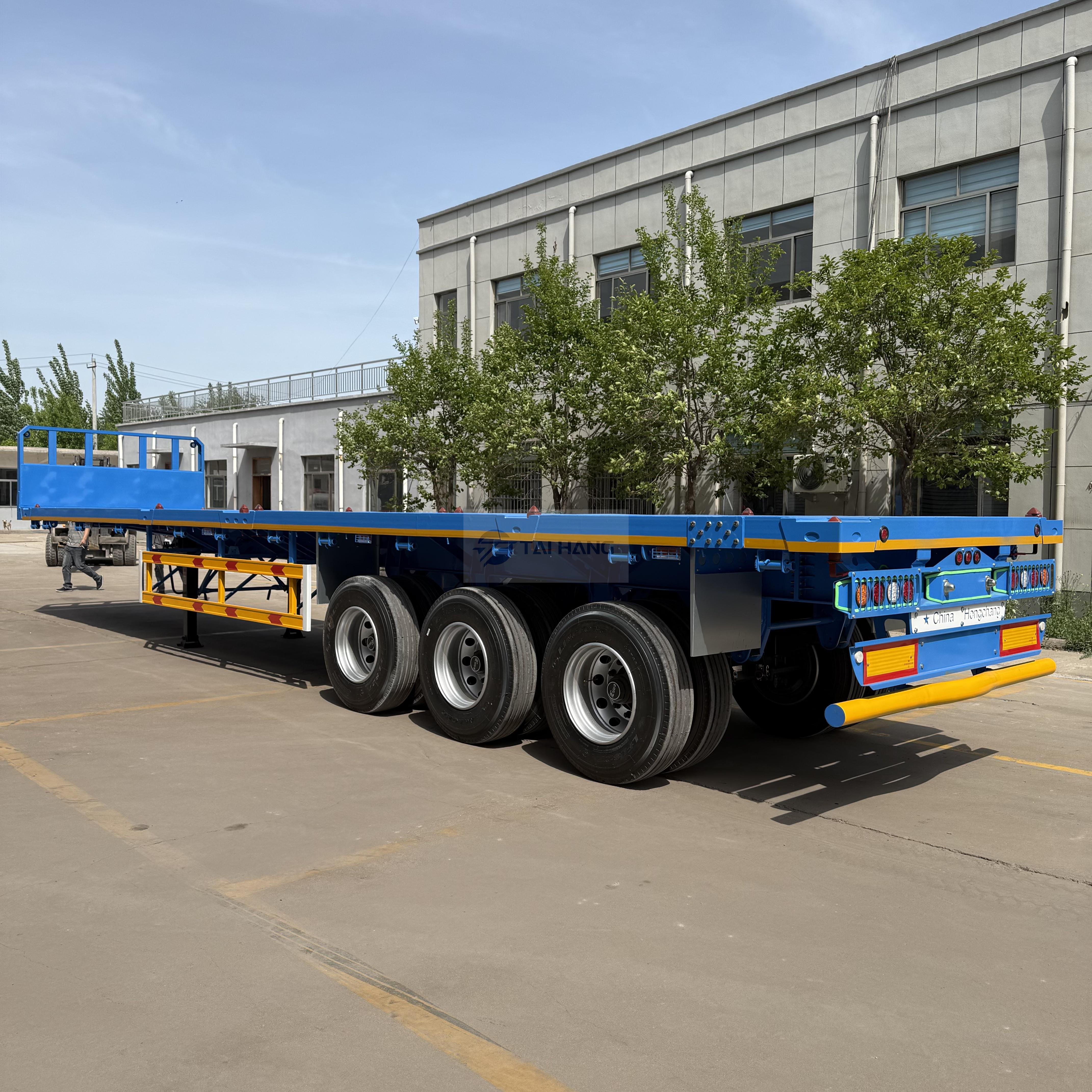 2025 New Model Flatbed Trailer