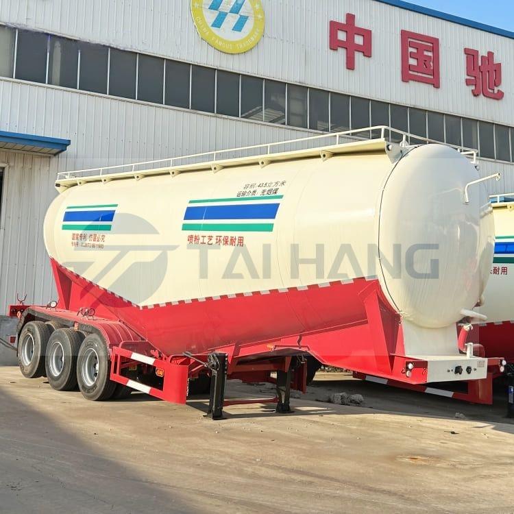  3 Axle Bulk Cement Tanker Trailer