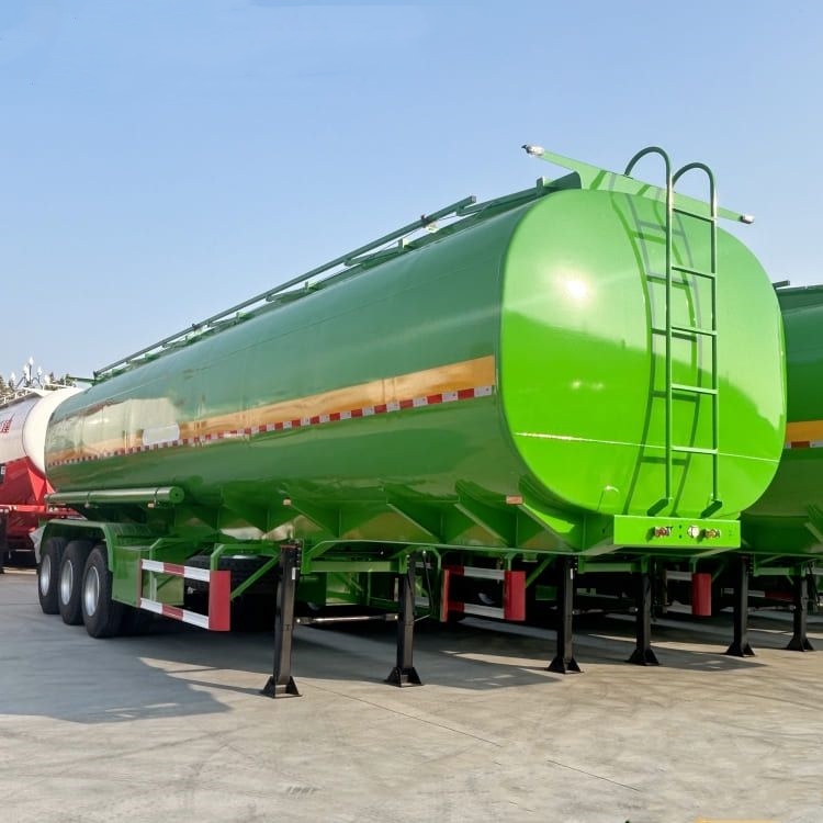 Tri Axle 50000 Liters Oil Tanker Trailer