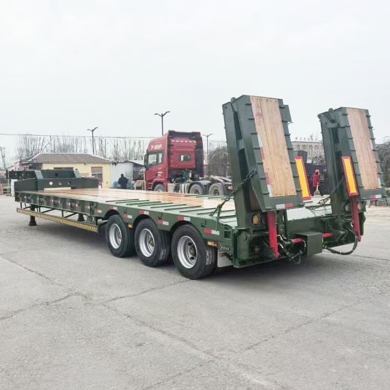 Tri Axle 60 Ton Lowbed Trailer