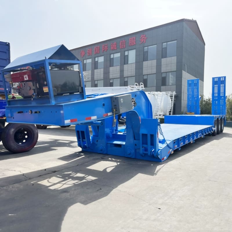 3 Axle Removable Gooseneck Trailer