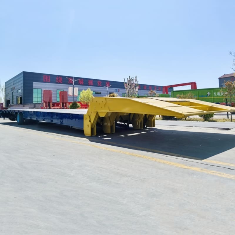 Folding Removable Gooseneck Trailer