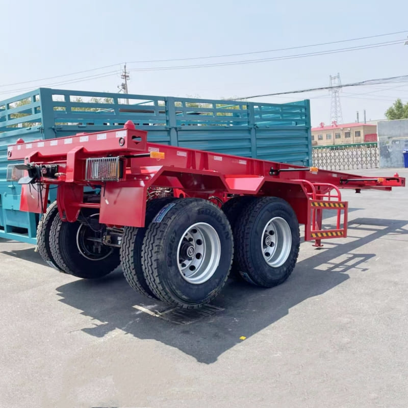 2 Axle 20ft Skeletal Trailer