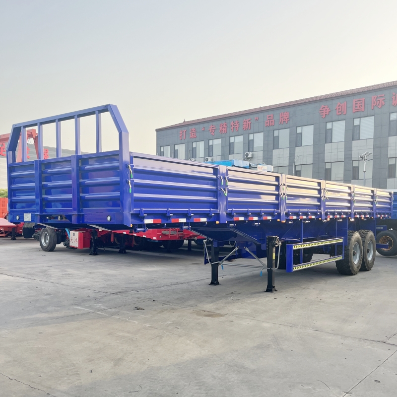 2 Axle 40 Ton Drop Side Trailer
