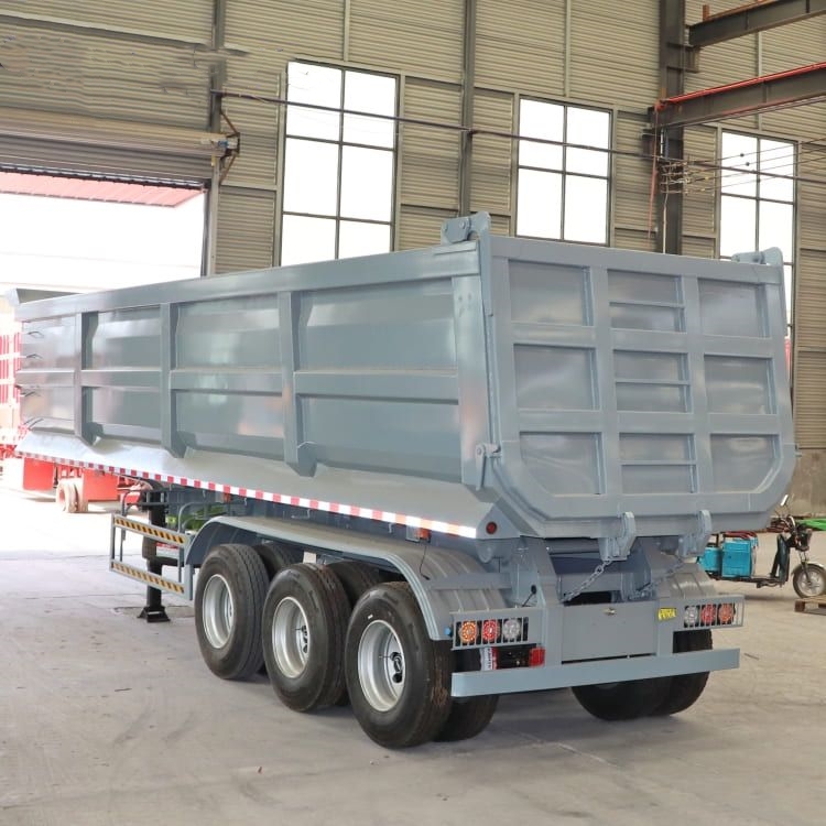 Tri Axle End Dump Trailer