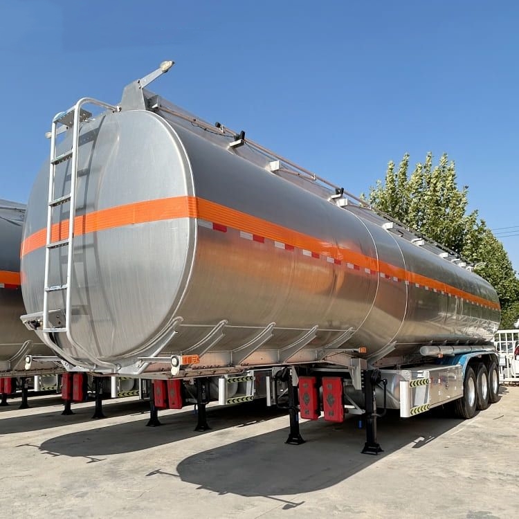 Tri Axle 42000 Liters Fuel Tanker Trailer