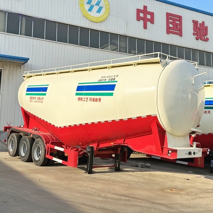  3 Axle Bulk Cement Tanker Trailer